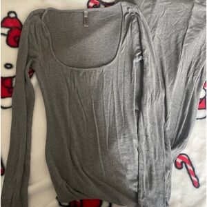 Skims soft lounge long sleeve dresss